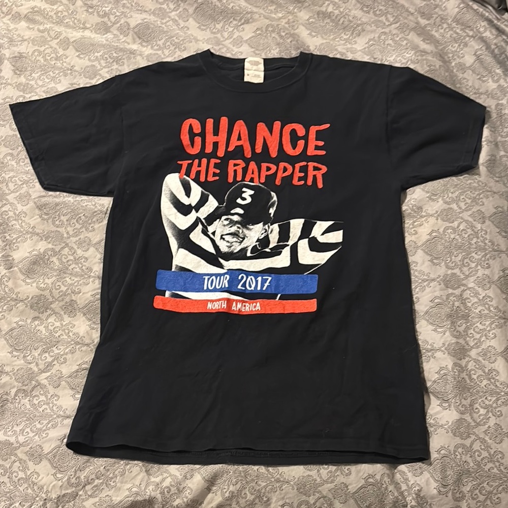 Chance the rapper black t shirt